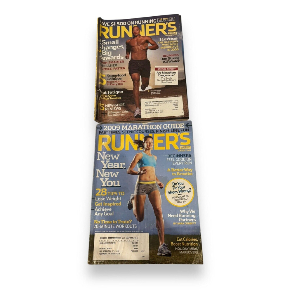 Runner’s World Magazine’s Lot Of (2)